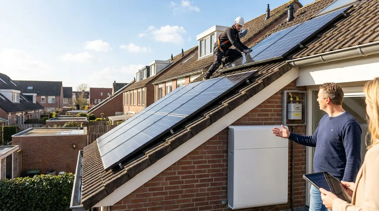 Vermogen zonnepanelen: wattpiek en opbrengst uitgelegd